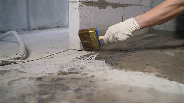 Crawl space vapor barrier installation in Willard, OH